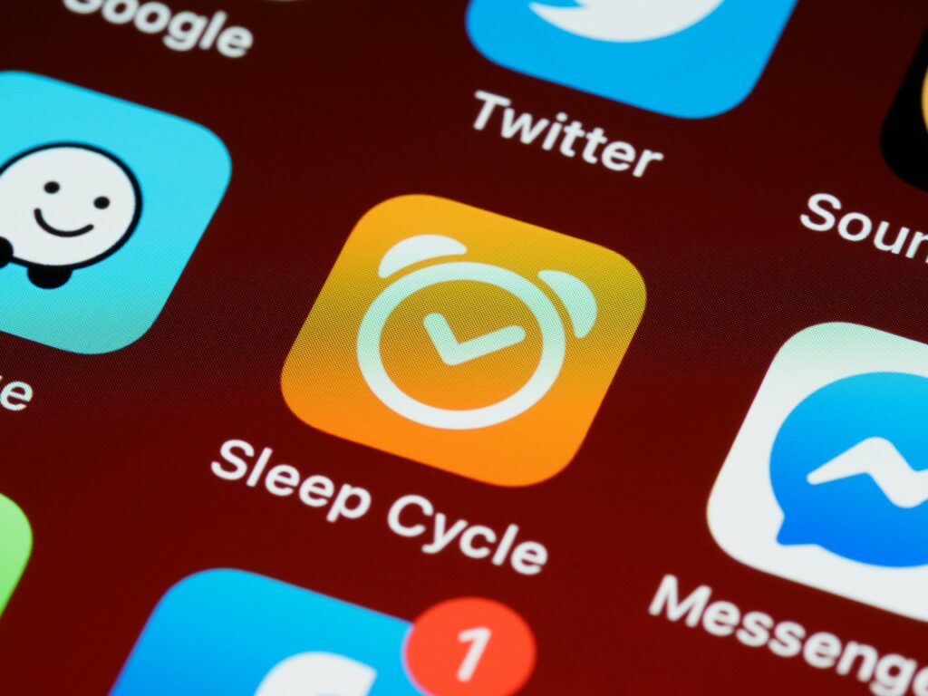 Image showing sleep cycle app